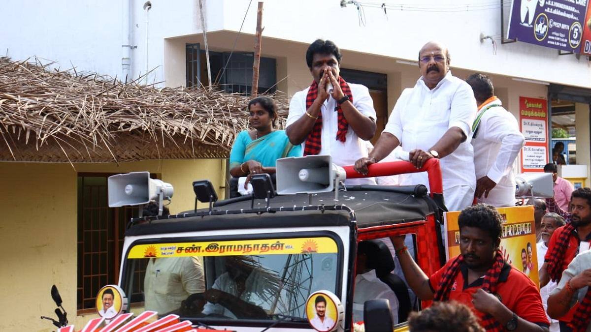 தஞ்சையில் திமுக வேட்பாளர் சண். ராமநாதன் வாக்குறுதிகள் மழையில் மக்கள் உற்சாகம்: முக்கிய அறிவிப்புகள் இதோ!