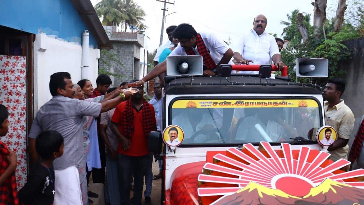தஞ்சையில் திமுக வேட்பாளர் சண். ராமநாதன் வாக்குறுதிகள் மழையில் மக்கள் உற்சாகம்: முக்கிய அறிவிப்புகள் இதோ!