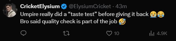 WATCH: Umpires Steal RCB's Drinks? Rajat Patidar, Dinesh Kartik's Hilarious Reaction Goes Viral