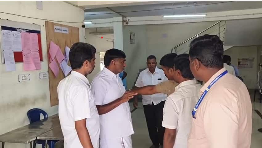 கே.சி.வீரமணி மனுவுக்கு எதிர்ப்பு தெரிவித்த நபர்; பொளந்து கட்டிய அதிமுகவினர்; களேபரமான ஜோலார்பேட்டை