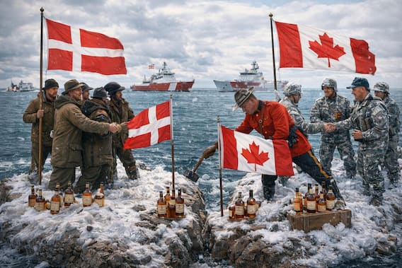 Whiskey War: न गोला न बारूद…व्हिस्की से 38 साल तक दो देशों ने लड़ी दुनिया की सबसे अजीबोगरीब जंग Whiskey War: न गोला न बारूद…व्हिस्की से 38 साल तक दो देशों ने लड़ी दुनिया की सबसे अजीबोगरीब जंग