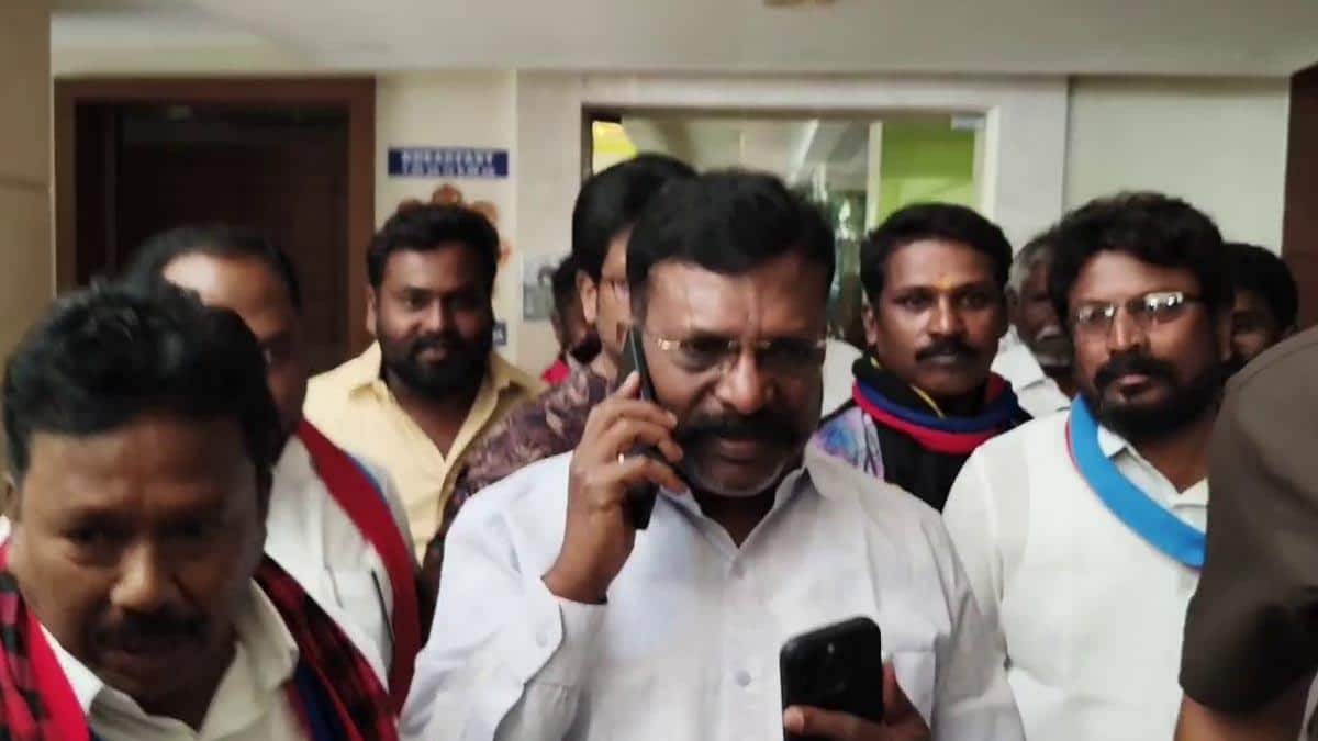 dindigul - பாஜக மீது திருமாவளவன் தாக்குதல்: ‘மிரட்டல் அரசியல் இங்கு வெற்றி பெறாது’