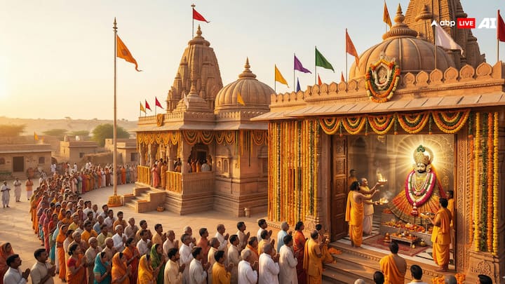 राजस्थान के सीकर जिले में खाटूश्याम में बाबा श्याम का प्राचीन मंदिर स्थित है.धार्मिक मान्यताओं और स्थानीय इतिहास के मुताबिक, राजा रूप सिंह चौहान और उनकी धर्मपत्नी नर्मदा कंवर ने ई. 1027 में इस मंदिर का निर्माण कराया था. तभी से चौहान वंशज इस मंदिर की पूजा-अर्चना करते आ रहे हैं और आज भी वे मंदिर ट्रस्ट के मुख्य संरक्षक हैं.