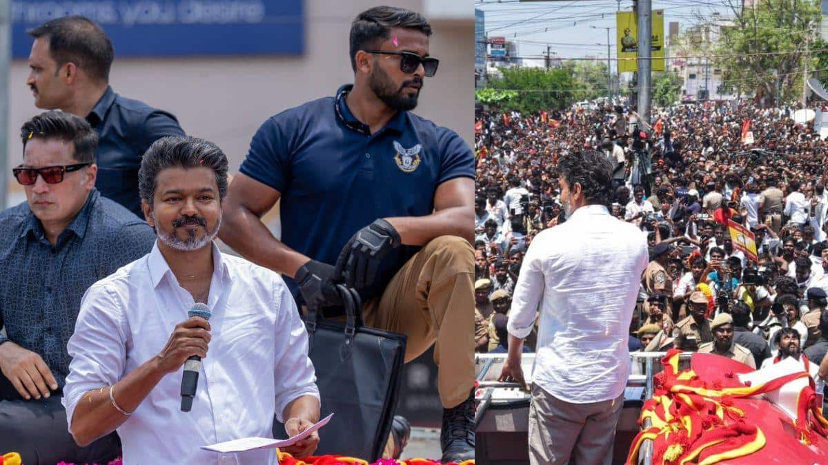 TVK Vijay: விஜய் இன்று பரப்புரை.. நள்ளிரவே குவிந்த தொண்டர்கள்.. திணறும் திருநெல்வேலி!