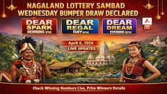 LIVE UPDATES | Nagaland Lottery Sambad Today (April 8, 2026): Dear Dream Evening WEDNESDAY 8PM Lucky Draw DECLARED - 1st Prize Ticket No. 51K 67450