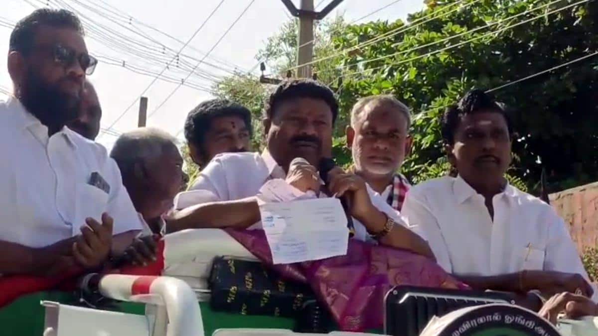 Dindigul: ‘திமுகவினருக்கு வெட்கம் இல்லையா?’ – திண்டுக்கல் சீனிவாசன் சர்ச்சை பேச்சு