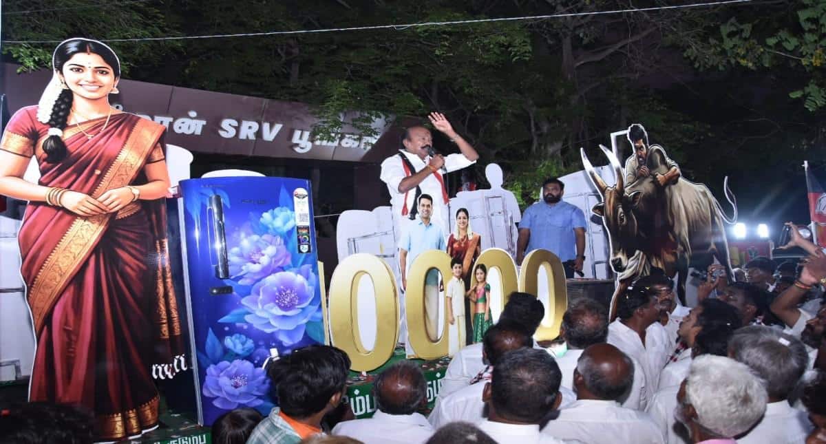 அதிமுக தேர்தல் அறிவிப்பை கண் முன் கொண்டுவந்த.. திருப்பரங்குன்றம் வேட்பாளர் - சூப்பர் ஐடியால !