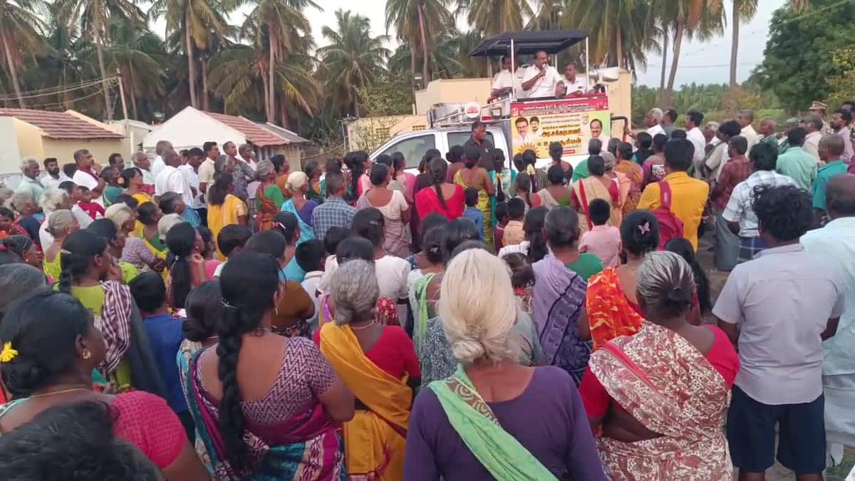 dindigul - ‘சொன்னதையும் செய்வோம், சொல்லாததையும் செய்வோம்’ – அர. சக்கரபாணி பிரச்சாரம்