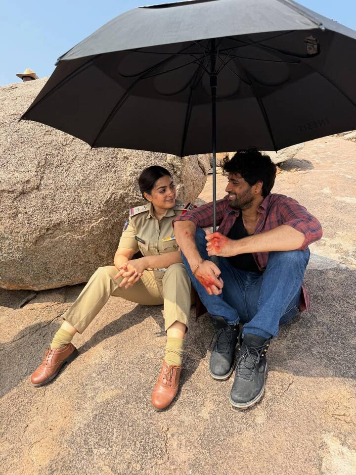 'డెకాయిట్'లో జైన్ మేరీ ఖాన్ పోలీస్ రోల్ చేశారు. అనురాగ్ కశ్యప్ కుమార్తె పాత్రలో కనిపించారు. జైలు నుంచి తప్పించుకున్న శేష్ ను వెతికే పాత్ర ఆమెది. (Image Courtesy: zaynmarie / Instagram) 