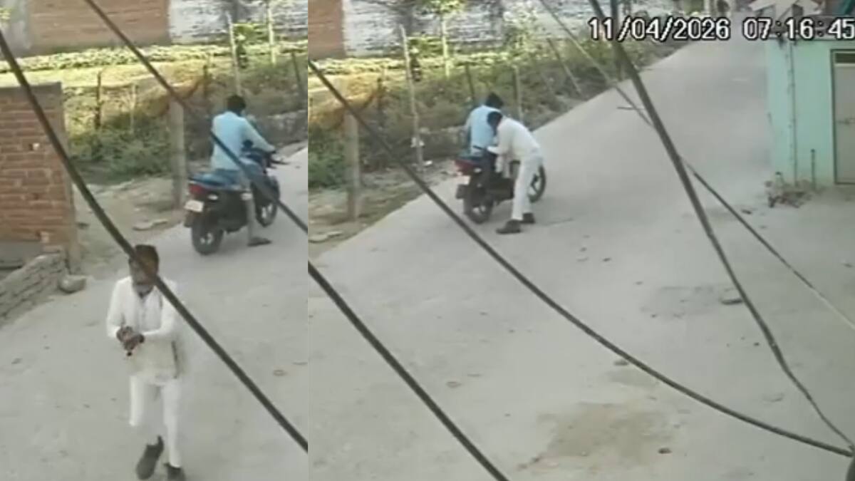 On Cam: UP Lawyer Shot Dead In Broad Daylight, Killers Struggle To Flee As Bike Stalls