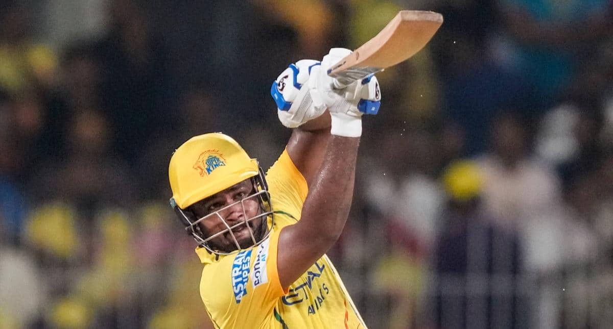 Sanju Samson CSK Century Smashes Records in DC Win
