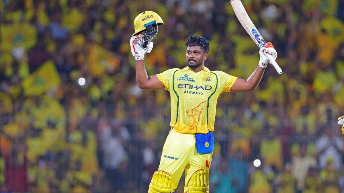 IPL 2026 Sanju Samson Century: సంజూ శాంస‌న్ ఫాస్టెస్ట్ సెంచ‌రీ.. చెన్నై భారీ స్కోరు.. ఫిఫ్టీతో మాత్రే స‌త్తా.. విఫ‌ల‌మైన రుతురాజ్