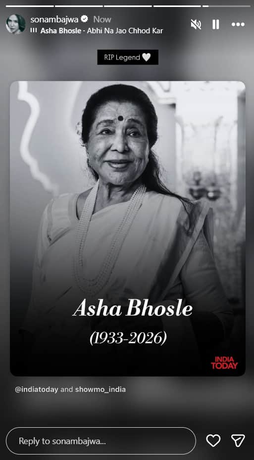 उनकी सुरीली आवाज हमेशा अमर रहेगी', आशा भोसले के निधन से शोक में डूबे सितारे, अक्षय-भाग्यश्री से करण जौहर तक ने दी श्रद्धांजलि
