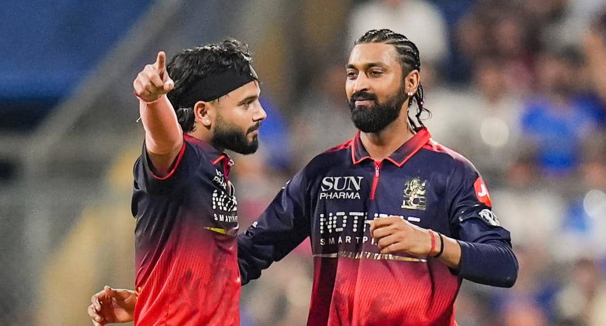 Dinesh Karthik RCB Post Sparks Krunal Pandya Row