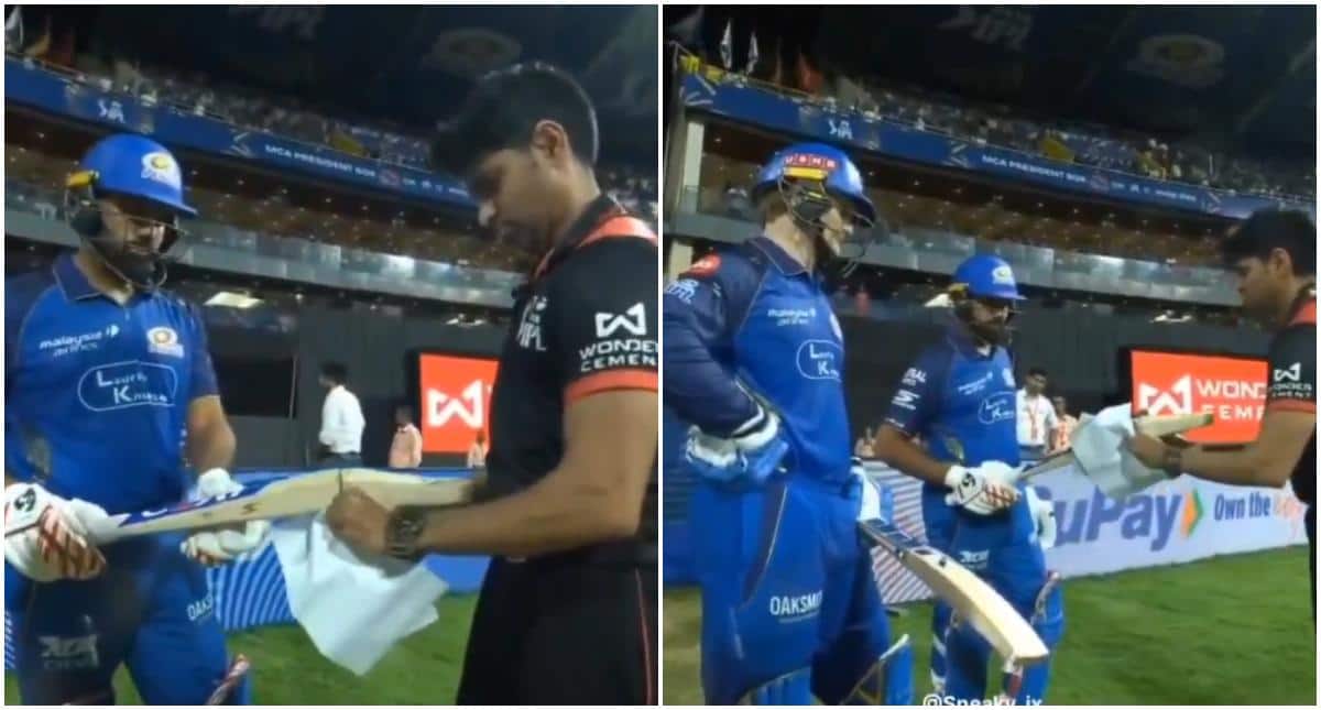 Rohit Sharma Bat Controversy Sparks Heated Wankhede Drama
