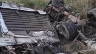 6 Dead, Several Injured After Bus Carrying Wedding Guests Collides With Truck In UP’s Hapur