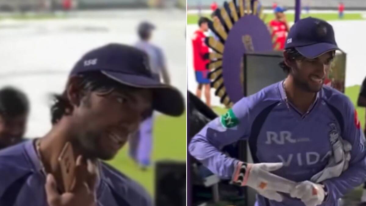 New Angkrish Raghuvanshi Viral Video Wins Over KKR Fans