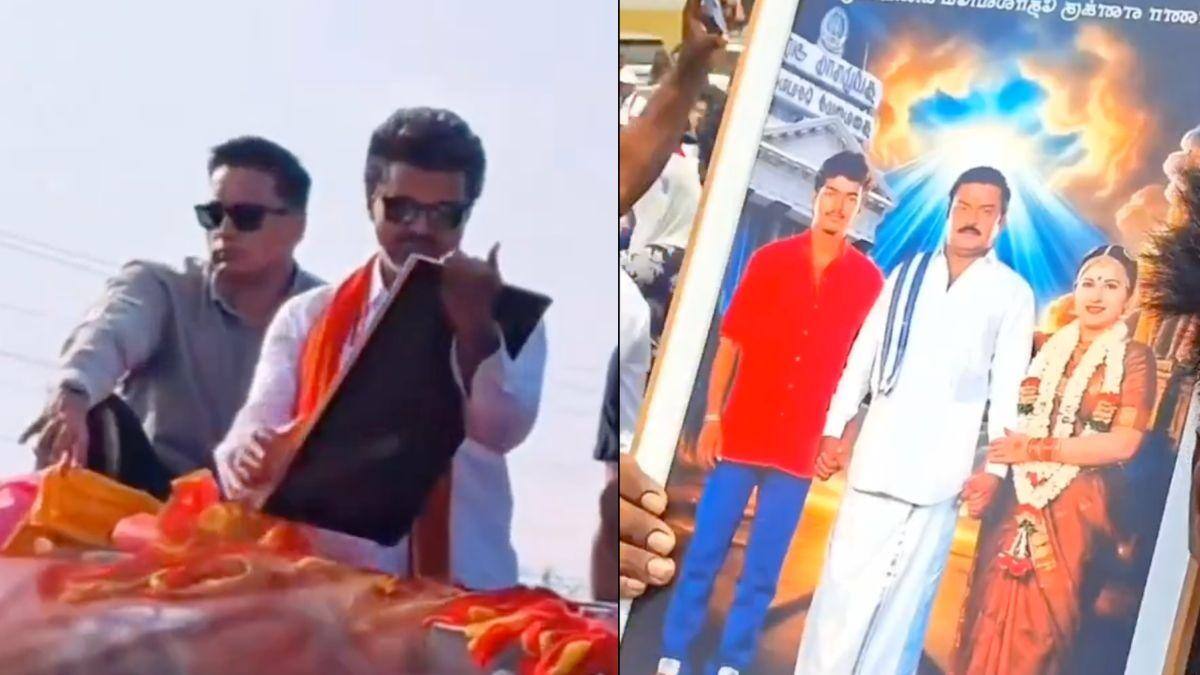சங்கீதா பிறந்தநாளுக்கு ரசிகர் கொடுத்த பரிசு...ரெண்டு செகண்ட் விஜய் கண்ணில் வந்த எமோஷன்