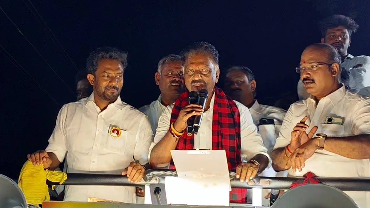 OPS பிரச்சாரம் வைரல்: “EPS பற்றி பேசுங்கள்” – கிராம மக்களின் கோரிக்கை, கடும் பதில்!