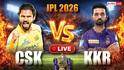 IPL 2026 CSK vs KKR Highlights: चेन्नई ने लगातार दूसरा मैच जीता, कोलकाता को अब भी पहली जीत की तलाश; 32 रन से गंवाया मैच