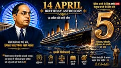 14 April Birthday Astrology: डॉ. अंबेडकर से लेकर टाइटैनिक तक, आखिर 14 अप्रैल की तारीख में ऐसा क्या खास है?