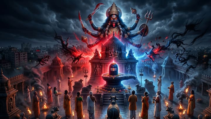 कोलकाता का काली मंदिर, जिसे एक उग्र सुरक्षा का प्रतीक माना जाता है. अपनी शक्तिशाली उपस्थिति के साथ मां काली पूजनीय और भयभीत दोनों हैं. वे कोमल और पालन-पोषण करने वाली देवी नहीं है, जैसे अधिकतर लोग एक संरक्षक देवी से अपेक्षा करते हैं. अपनी भयावह छवि के साथ मां काली रक्षक हैं, जो आवश्यक युद्ध लड़ेंगी. वे किसी को स्वीकृति नहीं मांगतीं और न ही सामाजिक नियमों का पालन करती हैं.