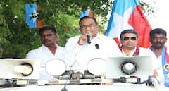 அம்பேத்கர் வழங்கிய அரசியல் சாசனத்தைப் பாதுகாக்க, உதயசூரியன் சின்னத்தில் வாக்களியுங்கள் - ப.சிதம்பரம் பேச்சு !