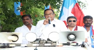 அம்பேத்கர் வழங்கிய அரசியல் சாசனத்தைப் பாதுகாக்க, உதயசூரியன் சின்னத்தில் வாக்களியுங்கள் - ப.சிதம்பரம் பேச்சு !