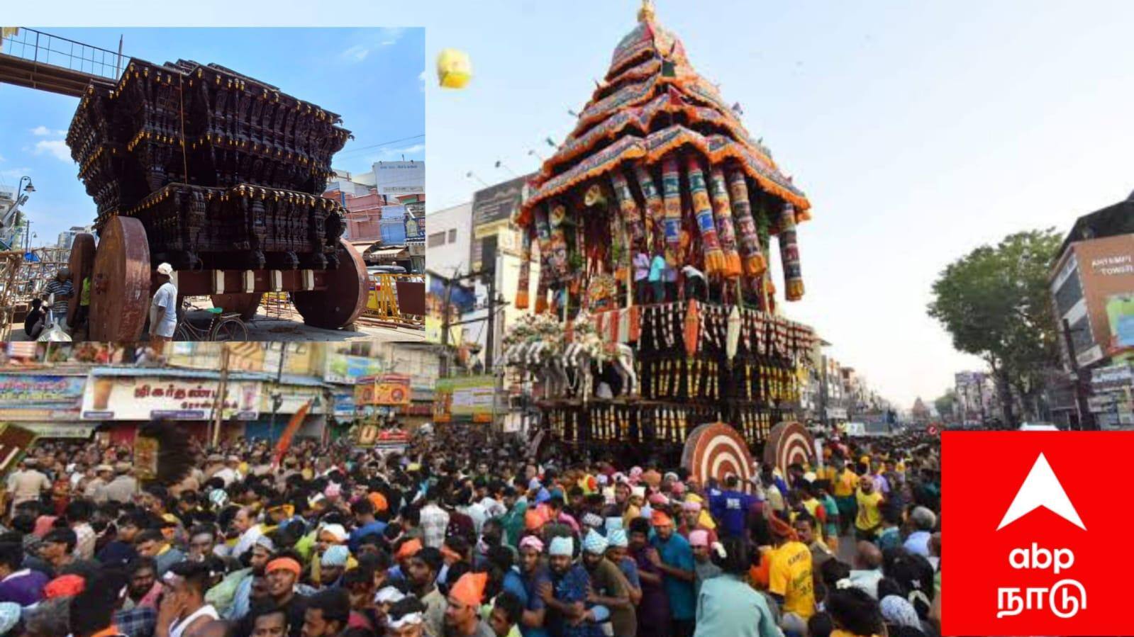 மதுரை மாசி வீதிகளில் புது சக்கரத்தில் உருண்டோடவிருக்கும் தேர்கள் - ஆஹா சூப்பர் அப்டேட் !