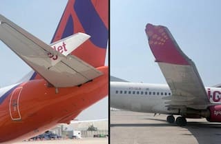 Major Mishap Averted At Delhi Airport As SpiceJet Aircraft Collides With Akasa Air Jet
