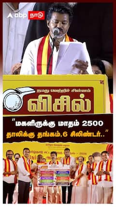 ’’மகளிருக்கு மாதம் 2500 தாலிக்கு தங்கம், 6 சிலிண்டர்..’’ விஜய்யின் முழு தேர்தல் அறிக்கை
