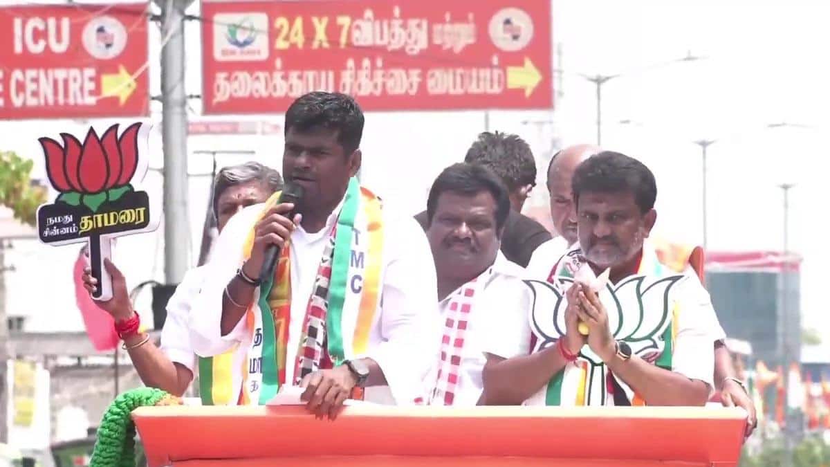 ஸ்டாலின் அவர்களுக்கு ஒரு நாளைக்கு மூன்று முறை 'கீ' கொடுக்க வேண்டும் - பிரச்சாரத்தில் அண்ணாமலை கிண்டல்