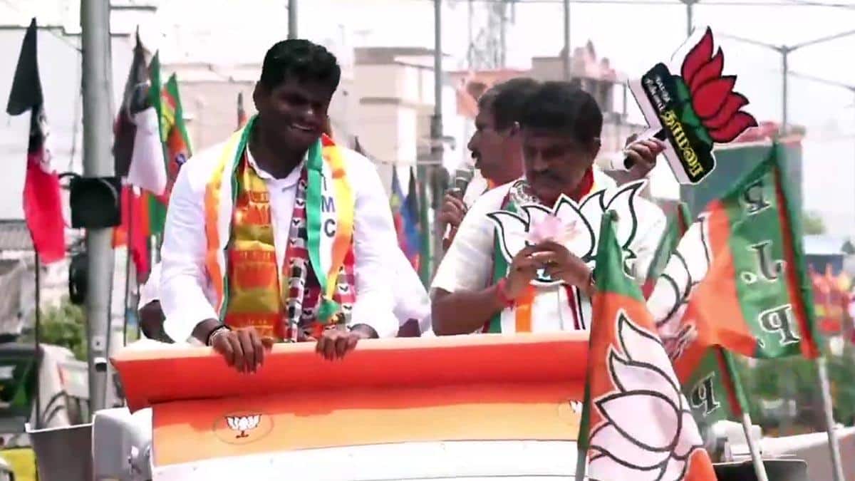 ஸ்டாலின் அவர்களுக்கு ஒரு நாளைக்கு மூன்று முறை 'கீ' கொடுக்க வேண்டும் - பிரச்சாரத்தில் அண்ணாமலை கிண்டல்