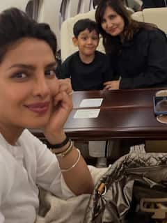 Priyanka Chopra देख रहीं ऐश्वर्या राय-सलमान खान की ये फिल्म, देसी गर्ल ने शेयर की शानदार फोटोज