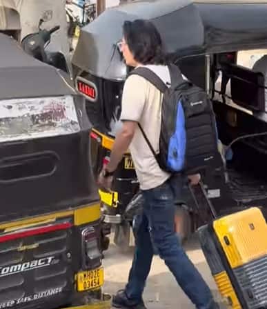 This is the fate of lovers in the end', Rahul Roy seen on the streets of Mumbai carrying a heavy bag, difficult to recognize