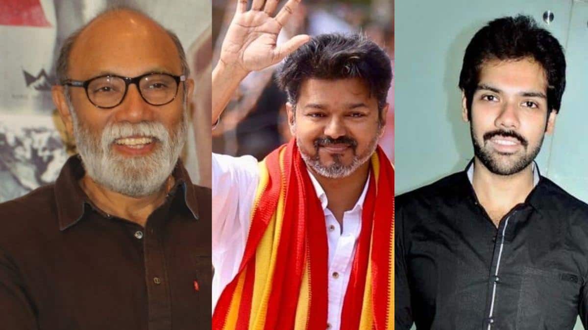 பெரம்பூர் பிரச்சாரத்தில் விஜயை விமர்சித்த சத்யராஜ்...விஜய்க்கு ஆதரவாக சிபிராஜ் ட்வீட்