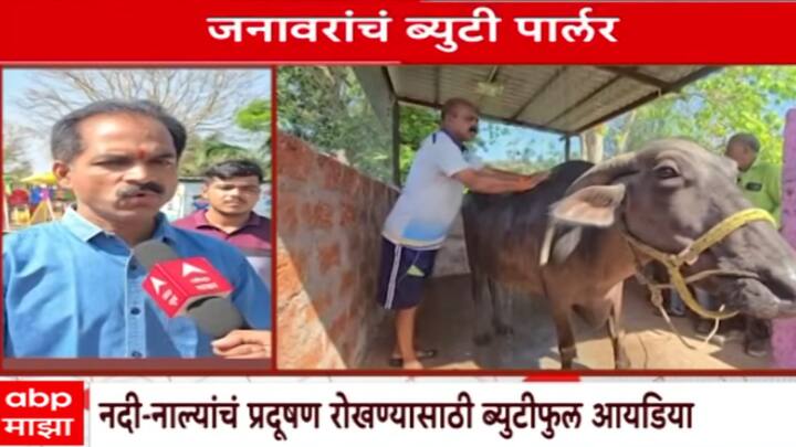 विशेष म्हणजे, जनावरांच्या आंघोळीचे पाणी वाया न घालवता त्या पाण्यावर प्रक्रिया करून ते परसबागेसाठी (बागेसाठी) वापरले जाते