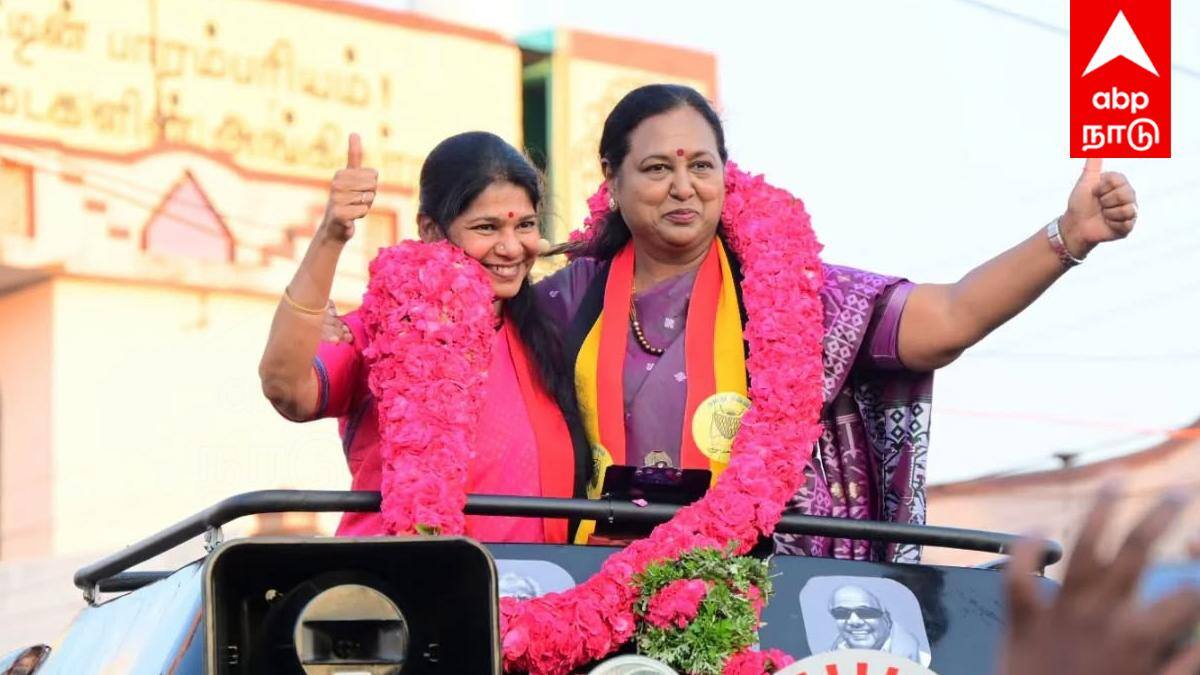 டெல்லிக்கு அடிபணியும் எடப்பாடி.. எகிறி அடித்த கனிமொழி! - விருத்தாச்சலத்தை அதிரவைத்த தேர்தல் பிரச்சாரம்!