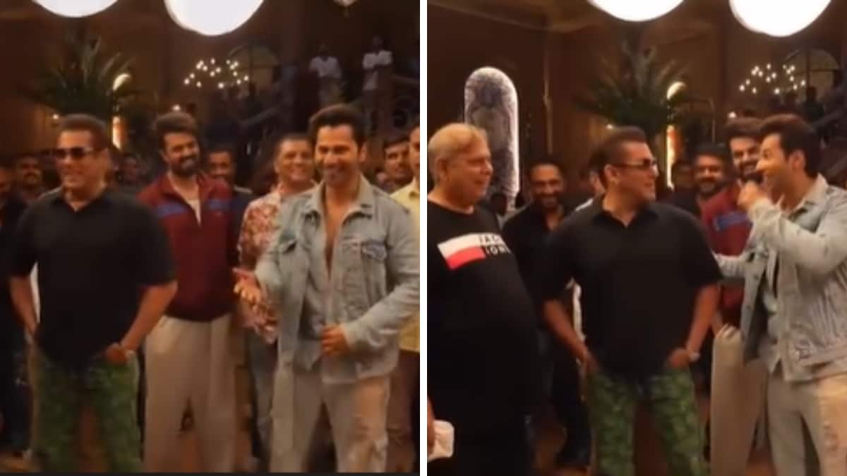 'Rehearsal Or The Take?': Salman Khan’s Playful Jab At Varun Dhawan Goes Viral From BTS Video - WATCH