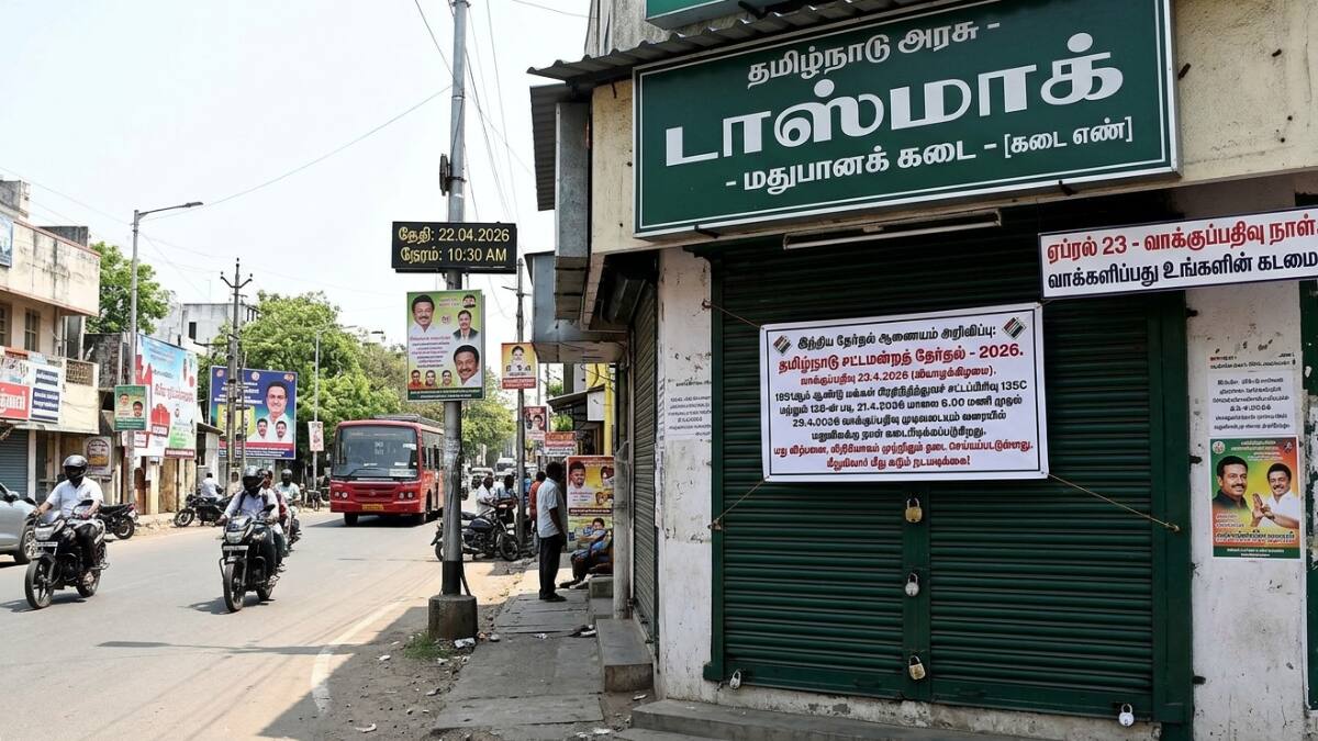 TN Election 2026: மதுப்பிரியர்களுக்கு ஷாக்! தமிழகத்தில் 'டிரை டே' அறிவிப்பு! தேர்தல் ஆணையம் அதிரடி!