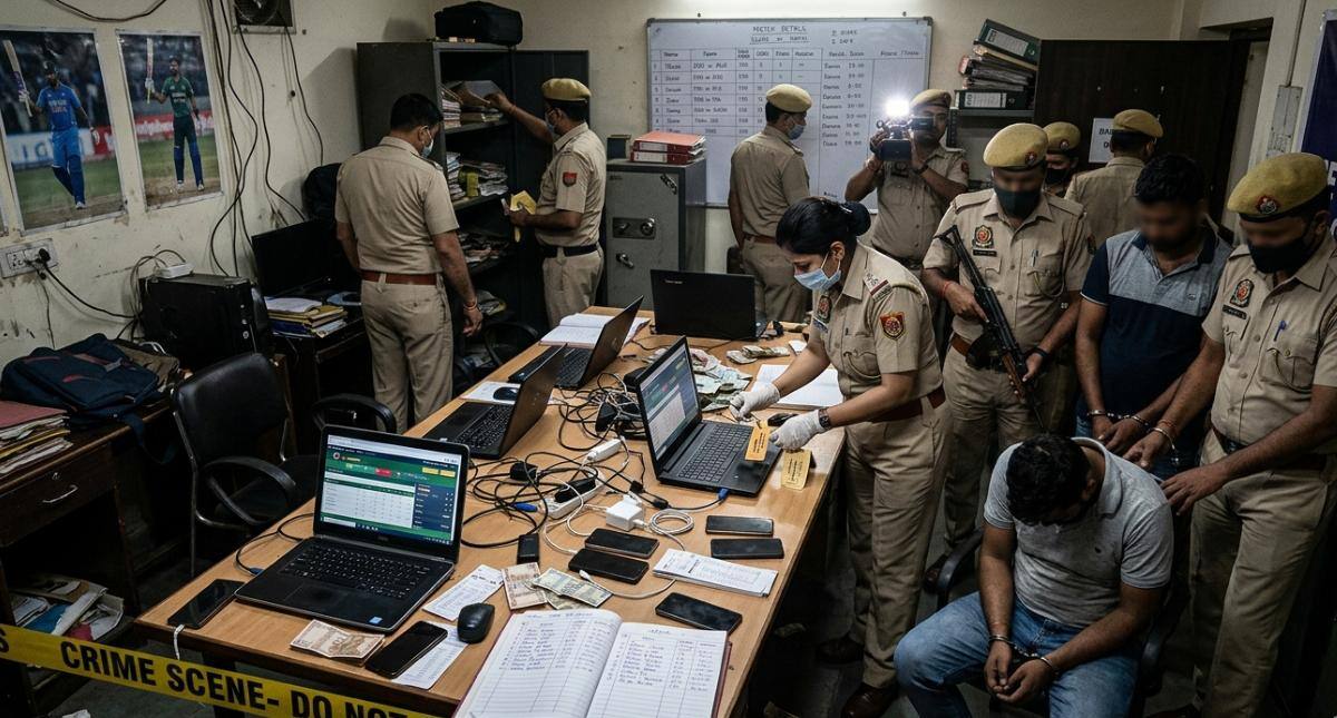 Khanna IPL Betting Racket Busted with ₹42.3 Lakh Frozen