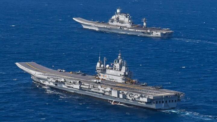 भारतीय नौसेना की सुरक्षा का सबसे बाहरी और सबसे शक्तिशाली घेरा 'Barak 8' है. भारत और इजरायल द्वारा संयुक्त रूप से विकसित यह मिसाइल सिस्टम 100 से 120 किलोमीटर की दूरी से ही खतरे को पहचान लेता है. Mach 2 से Mach 3 की रफ्तार से चलने वाली यह मिसाइल एक साथ कई लक्ष्यों को भेदने में सक्षम है.