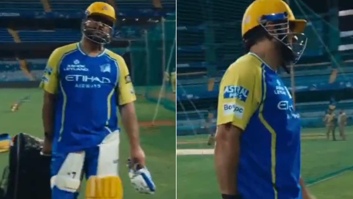 MS Dhoni Viral Video Captures Hilarious Request To Media