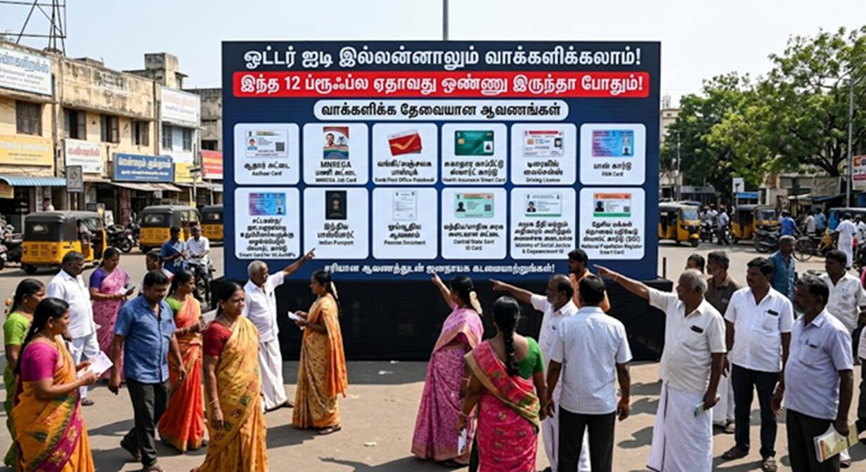 Documents for Voting: ஓட்டர் ஐடி இல்லன்னாலும் வாக்கு அளிக்கலாம்; இந்த 12 ப்ரூஃப்ல ஏதாவது ஒண்ணு இருந்தா போதும்!