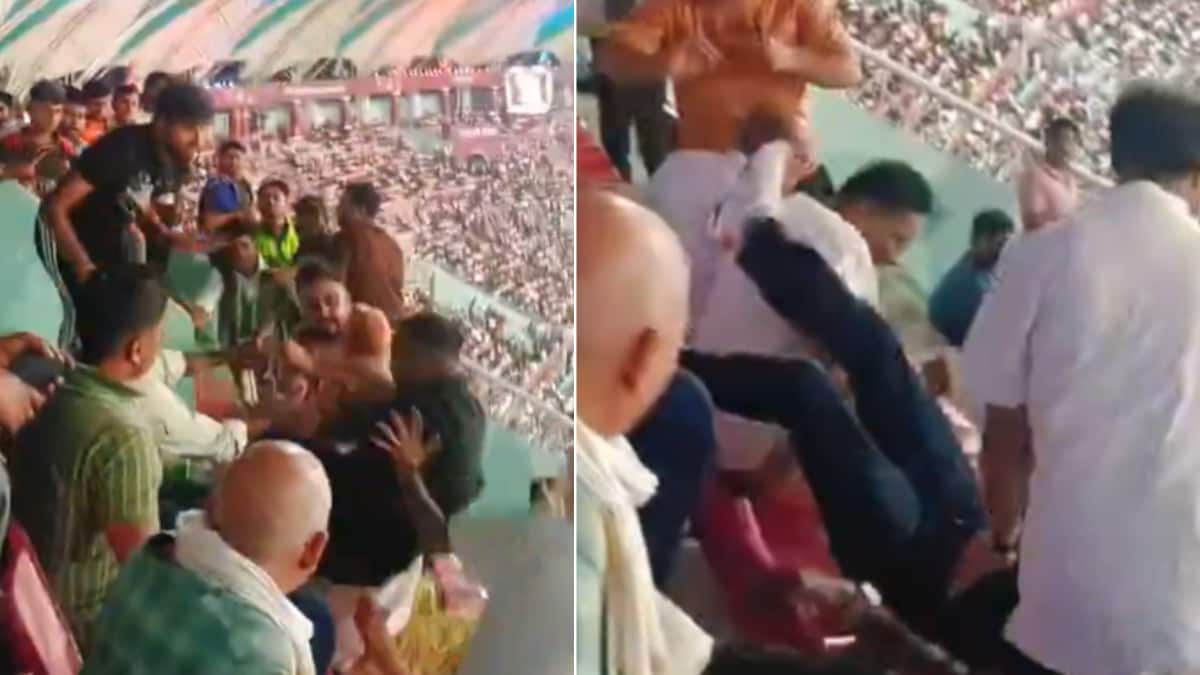 IPL 2026 Brawl Erupts as Lucknow Fans Trade Blows