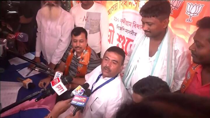 নন্দীগ্রামে শুভেন্দুর পোলিং এজেন্টকে তুলে নিয়ে যাওয়ার অভিযোগ, ওসি-কে সরানোর দাবি।  নন্দীগ্রামে শুভেন্দু অধিকারীর পোলিং এজেন্টকে তুলে নিয়ে যাওয়ার অভিযোগ। পিংলার ওসিকে সাসপেন্ড করতে হবে, দাবি বিজেপি প্রার্থীর।