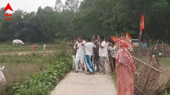 কুমারগঞ্জে বিজেপি প্রার্থীকে মারধরের অভিযোগ।