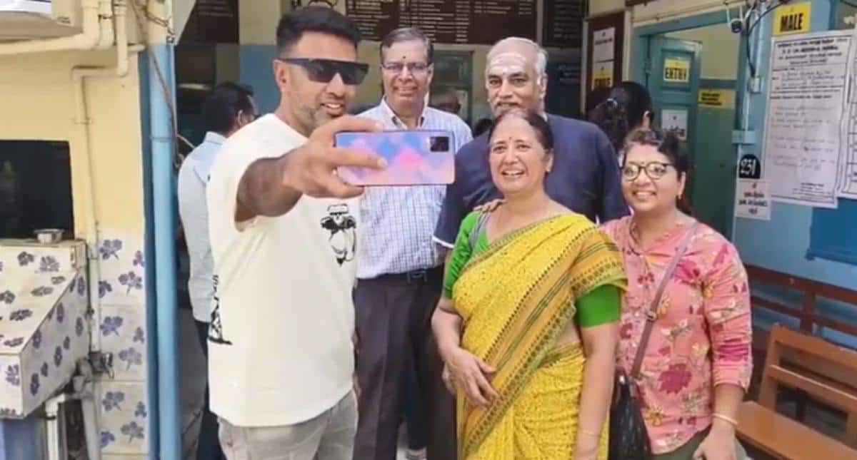 Ravichandran Ashwin Votes in Tamil Nadu Election Alert