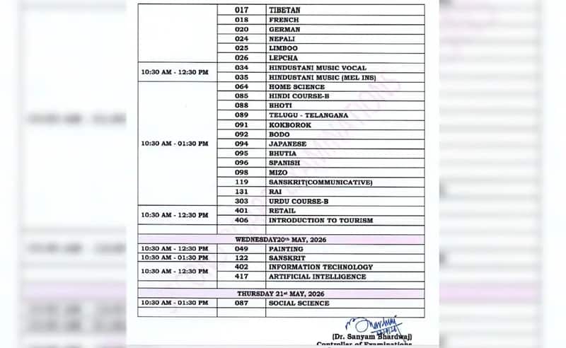 CBSE Class 10: சிபிஎஸ்இ 10ஆம் வகுப்பு மாணவர்களே.. மே 15 முதல் 2ஆம்கட்ட பொதுத்தேர்வு; இதோ முழு அட்டவணை!