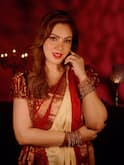 खुले बाल, बिंदी और रेड लिपस्टिक, साड़ी में TMKOC की बबीता जी का दिखा दिलकश अंदाज, नहीं हटेगी नजर!